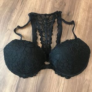 Victoria secret black padded bralette